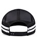 Pacific Headwear P115  Low-Profile Stripe Trucker Cap