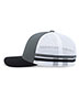 Pacific Headwear P115  Low-Profile Stripe Trucker Cap