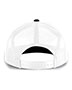 Pacific Headwear P710 Heather 6-Panel Arch Trucker Snapback Cap