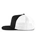 Pacific Headwear P710 Heather 6-Panel Arch Trucker Snapback Cap