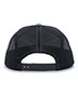 Pacific Headwear P787 6-Panel Arch Trucker Snapback Cap