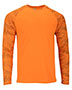Paragon 216 Men Cayman Performance Camo Colorblocked Long Sleeve T-Shirt