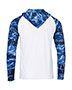 Paragon 241 Men's Biloxi Performance Colorblocked Hooded Sweatshirt