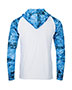 Paragon 241 Men's Biloxi Performance Colorblocked Hooded Sweatshirt