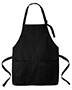 Port Authority A601 Men 7 oz Medium-Length Two-Pocket Bib Apron