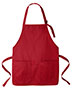 Port Authority A601 Men 7 oz Medium-Length Two-Pocket Bib Apron