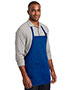 Port Authority A601 Men 7 oz Medium-Length Two-Pocket Bib Apron