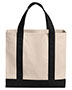 Port Authority Cotton Canvas Two-Tone Tote BG429