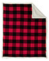 Port Authority BP43 Unisex  ® Flannel Sherpa Blanket.