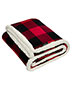 Port Authority BP43 Unisex  ® Flannel Sherpa Blanket.