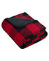 Black/ Red Buffalo Plaid