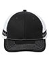 Port Authority C113 Two-Stripe Snapback Trucker Cap