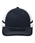 Port Authority C113 Two-Stripe Snapback Trucker Cap