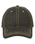 Port Authority C924 Unisex Pigment Print Distressed Cap