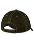 Port Authority C924 Unisex Pigment Print Distressed Cap