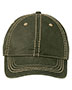 Port Authority C924 Unisex Pigment Print Distressed Cap