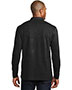 Port Authority K577LS Men Long-Sleeve Meridian Cotton Blend Polo