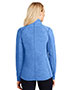 Port Authority L235 Women Heather Microfleece Full-Zip Jacket