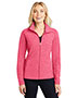 Port Authority L235 Women Heather Microfleece Full-Zip Jacket