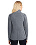 Port Authority L235 Women Heather Microfleece Full-Zip Jacket