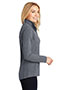 Port Authority L235 Women Heather Microfleece Full-Zip Jacket