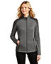 Port Authority L239 Women  ® Ladies Grid Fleece Jacket.