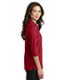 Port Authority L562 Women Silk Touch 3/4-Sleeve Polo