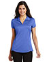 Port Authority L576 Women Trace Heather Polo