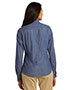 Port Authority L652 Women Patch Pocket Denim Shirt