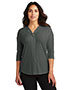 Port Authority LK5433 Women 3/4-Sleeve Soft Split Neck Top