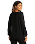 Port Authority LK5600 Women ® Ladies Luxe Knit Jewel Neck Top.