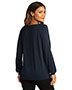 Port Authority LK5600 Women ® Ladies Luxe Knit Jewel Neck Top.