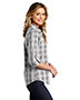 Port Authority LW670 Women  ® Ladies Everyday Plaid Shirt.