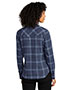 Port Authority Ladies Long Sleeve Ombre Plaid Shirt LW672