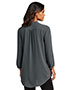 Port Authority ® Ladies 3/4-Sleeve Textured Crepe Tunic LW713