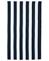 Port Authority PT43 Unisex Cabana Stripe Beach Towel