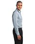 Port Authority S647 Men Fine Stripe Stretch Poplin Shirt