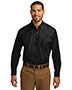 Port Authority TW100 Men Long Sleeve Carefree Poplin Shirt   