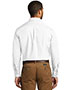 Port Authority TW100 Men Long Sleeve Carefree Poplin Shirt   