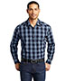 Port Authority W670 Men  ® Everyday Plaid Shirt.