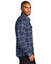 Port Authority Long Sleeve Ombre Plaid Shirt W672
