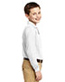 Port Authority Y500LS Boys Long-Sleeve Silk Touch Polo