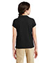 Port Authority YG503 Girls Silk Touch Peter Pan Collar Polo