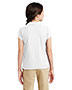 Port Authority YG503 Girls Silk Touch Peter Pan Collar Polo