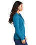 Port & Company LPC78ZH Women Classic Full-Zip Hooded Sweatshirt