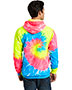 Port & Company PC146 Men Essential Tie-Dye Pullover Hooded Sweatshirt