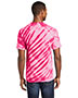 Port & Company PC148 Men Essential Tiger Stripe Tie-Dye Tee