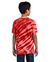 Port & Company PC148Y Boys Essential Tiger Stripe Tie-Dye Tee