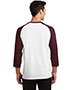 Port & Company PC55RS Adult 50/50 Cotton/Poly 3/4-Sleeve Raglan T-Shirt