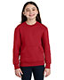 Port & Company PC78YPKT  Youth Core Fleece Crewneck Pocket Sweatshirt